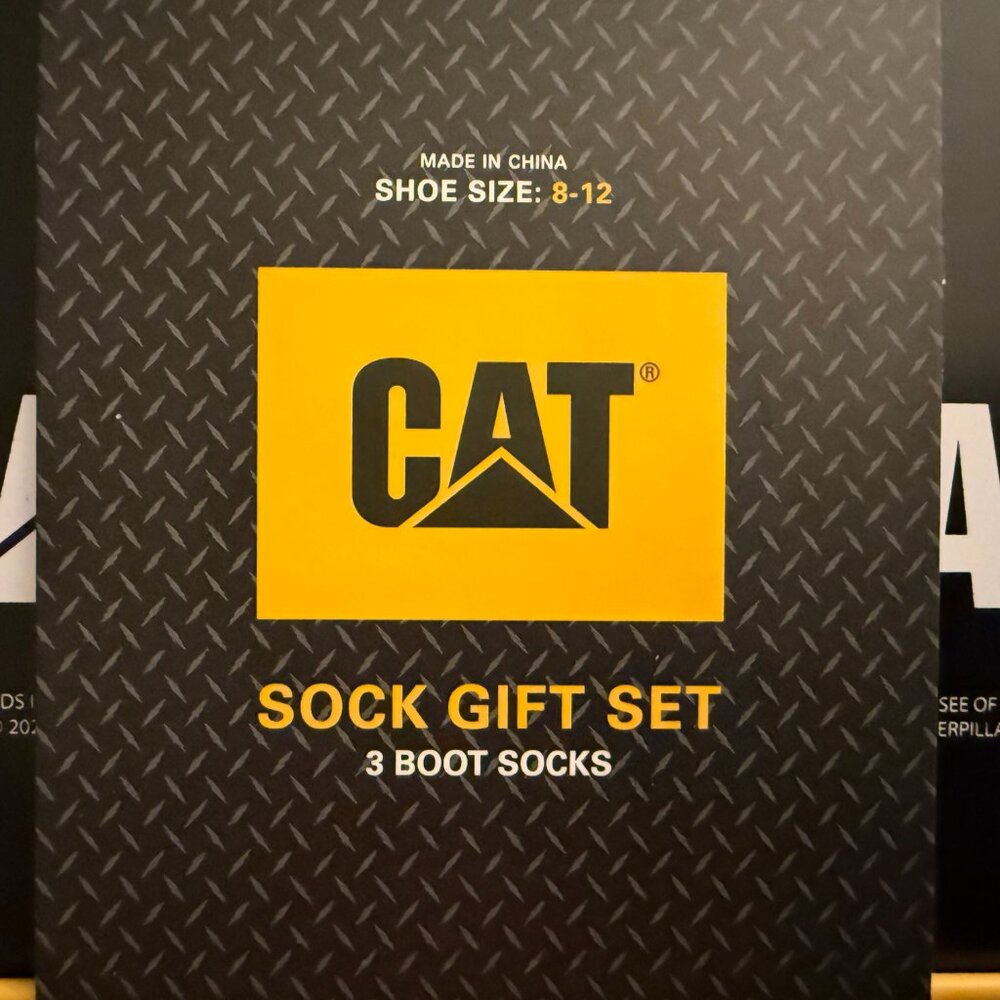 3 pair Caterpillar Sock Gift Set - Free Shipping - Picture 4 of 14